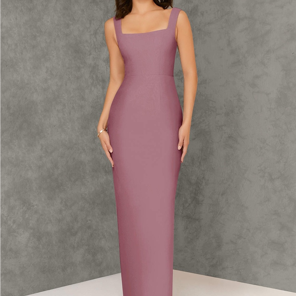 Azazie Mauve Dress with for Wedding Guest